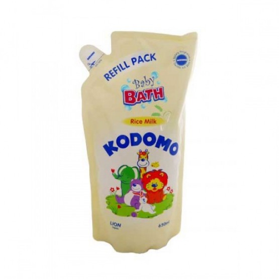 Lion Kodomo Baby Bath 650ml Refill (Rice Milk)